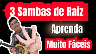 3 sambas de Raiz - Muito Fáceis - Cavaco Simplificado