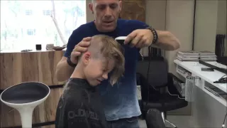 Gus Hair Shave for Singapore Children's Cancer Foundation