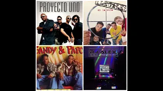 MERENGUE HOUSE MIX PROYECTO UNO - ILEGALES Y SANDY Y PAPO - (DJ ALEX)