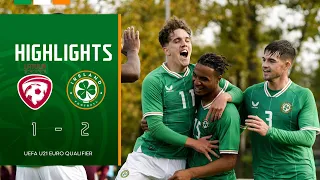 HIGHLIGHTS | Latvia U21 1-2 Ireland U21 | UEFA U21 EURO Qualifier