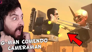 NUNCA OLHE o G-MAN COMENDO os CAMERAMANS SOZINHO !! (Novo Episódio 62 Fan) - NightExtreme