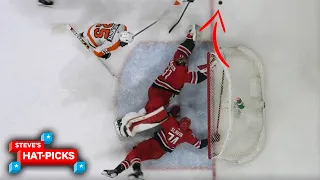 NHL Plays Of The Week: How Did Andersen Stop That!? | Steve's Hat-Picks