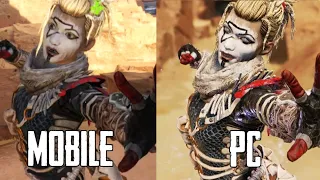 ¡MOBILE VS PC! All Legends Finishers - Apex Legends Mobile Season 2 Graphics Comparison