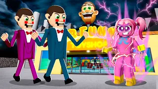 Escape Mr Funny BUT Custom SUPER POWERS ROBLOX