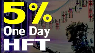HFT ARBITRAGE Live Profit 5% One Day _ High Frequency Trading Best EA 2022
