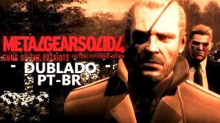 Metal Gear Solid 4 - Solid Snake & Big Boss (Final) - Dublado em Português (PT-BR)