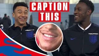 “Rashford’s Got a Better Beard Than You, Yours is Bum Fluff!” | Lingard and Welbeck | Caption This