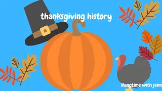 The Story of The Pilgrims (Thanksgiving  children's book)  history of Thanksgiving.