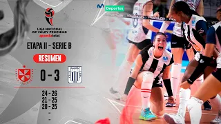 RESUMEN: U. San Martín 🆚 Alianza Lima [0-3] | ETAPA II - SERIE B | LNVF 🏆👋🏐