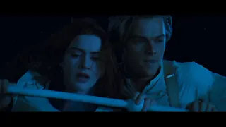 Il Titanic affonda. Scena del film in italiano.