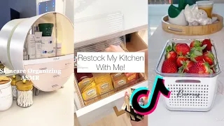 30+ minutes random organizing and restocking ASMR tiktok compilation⚘