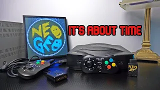 WIRELESS Neo Geo CONTROLLER on REAL HARDWARE! | 8bitdo/Neo BT Adapter Review