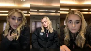 Meg Donnelly | Instagram Live Stream | 1 August 2018