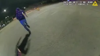 SAPD releases body camera video of foot chase where deputy accidentally shot himself, suspect ki...