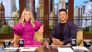 Kelly Ripa & Mark Consuelos dancing to Padam Padam by Kylie Minogue