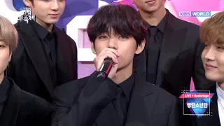 191227 BTS Backstage Interview CUT KBS Gayo Daechukje 2019