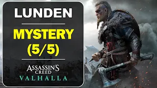 Lunden: All Mysteries | Maximilian, Gleemen, Sunken Treasure, Stuck Man | Assassin's Creed Valhalla
