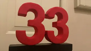 The Number 33 in Domino.