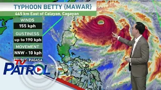 #BettyPH: Masungit na panahon ramdam na sa extreme N. Luzon | TV Patrol