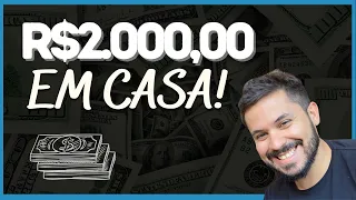 RENDA EXTRA SEM SAIR DE CASA | 10 maneiras de faturar 2000 REIAS por mês trabalhando EM CASA!