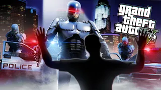 ARMY OF ROBOCOPS TAKEOVER AN ENTIRE CITY in GTA 5 RP!