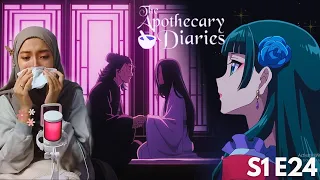 EMOTIONAL Last Episode 😿  | The Apothecary Diaries S1 Ep 24 Reaction!!