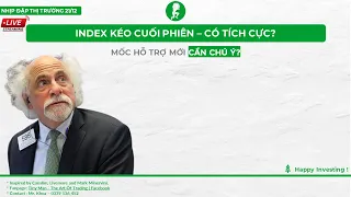 Chứng khoán Hôm nay | Nhận Định Thị Trường Ngày 21.12  INDEX Kéo Cuối Phiên - Có Tích Cực ?