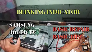 blinking indicator samsung led tv 40 inch repair watch and learn