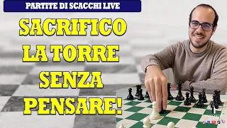 SACRIFICO LA TORRE CON POCHISSIMI SECONDI! GAMBETTO BENKO