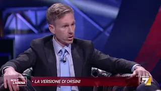 Alessandro Orsini a Non è l'Arena: "In questo momento voterei per Conte. La Meloni? Una ...