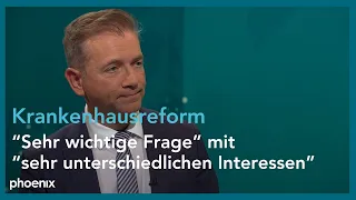 Krankenhausreform: Gesundheitsökonom Wolfgang Greiner (Uni Bielefeld) zur Lauterbach-Reform | 17.04.