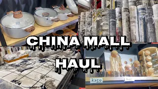 China Mall Haul | Home decor | Cheap Carpets | Curtains | @listermongie | South african youtuber