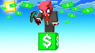 MİLYONER TEK BLOK 💲 - Minecraft