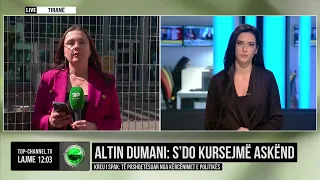 Top Channel/ Dumani: S’do kursejmë askënd! Kreu i SPAK: Të pa shqetësuar nga kërcënimet e politikës