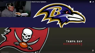 JuJuReacts to Baltimore Ravens vs. Tampa Bay Buccaneers | 2022 Week 8 Game Highlights