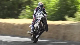 Best of Motorcycles at Festival of Speed 2018: NEW Moto2 2019, Superbikes, Top Fuel, 2-Strokes!