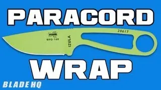 How to Cord Wrap the ESEE Izula Knife Tutorial