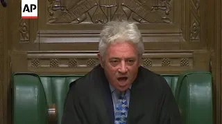 Speaker Bercow a global hit