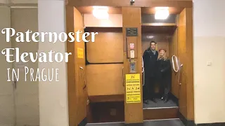 Riding the Paternoster Elevator of Death in Prague