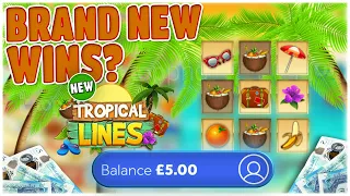 BRAND NEW? TROPICAL LINES (ONLINE SCRATCH CARDS)