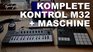 NATIVE INSTRUMENTS Komplete Kontrol M32 + Maschine (initial thoughts and workflow)