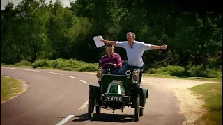 Джереми Кларксон и Джеймс Мэй в поисках первой машины с современным управлением (Top Gear). Часть 1.