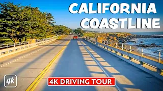 BEAUTIFUL CALIFORNIA COASTLINE – 4K (Ultra HD) Driving Tour