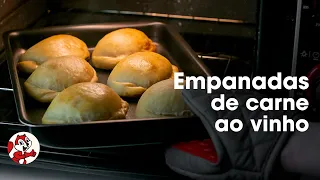 Empanadas de carne ao vinho