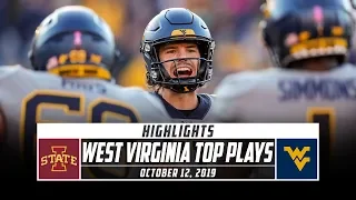 West Virginia Football Top Plays vs. Iowa State (2019) | Stadium