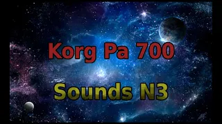 Korg Pa 700 Covert Sounds | No.3