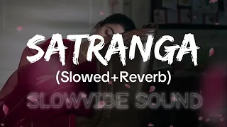 Satranga (Slowed+Reverb) | Animal | Arijit Singh | Slowvibe Sound #arijitsingh