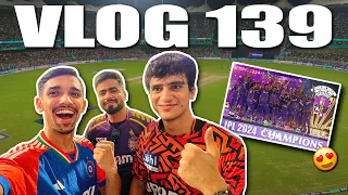Watching my FIRST IPL FINAL Match😍| KKR vs SRH🔥| Cricket Cardio in Chepauk Stadium