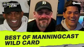 Best of the ManningCast Wild Card game w/ Deion Sanders, Dan Campbell, & Tedy Bruschi