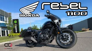 Обзор Honda Rebel 1100 Touring: что лучше, DCT или механика?